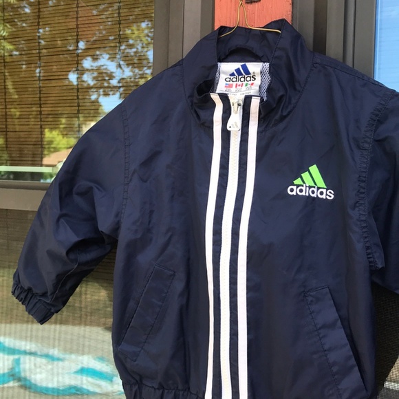 VTG 2T Adidas Zip Up Jacket - Picture 3 of 5